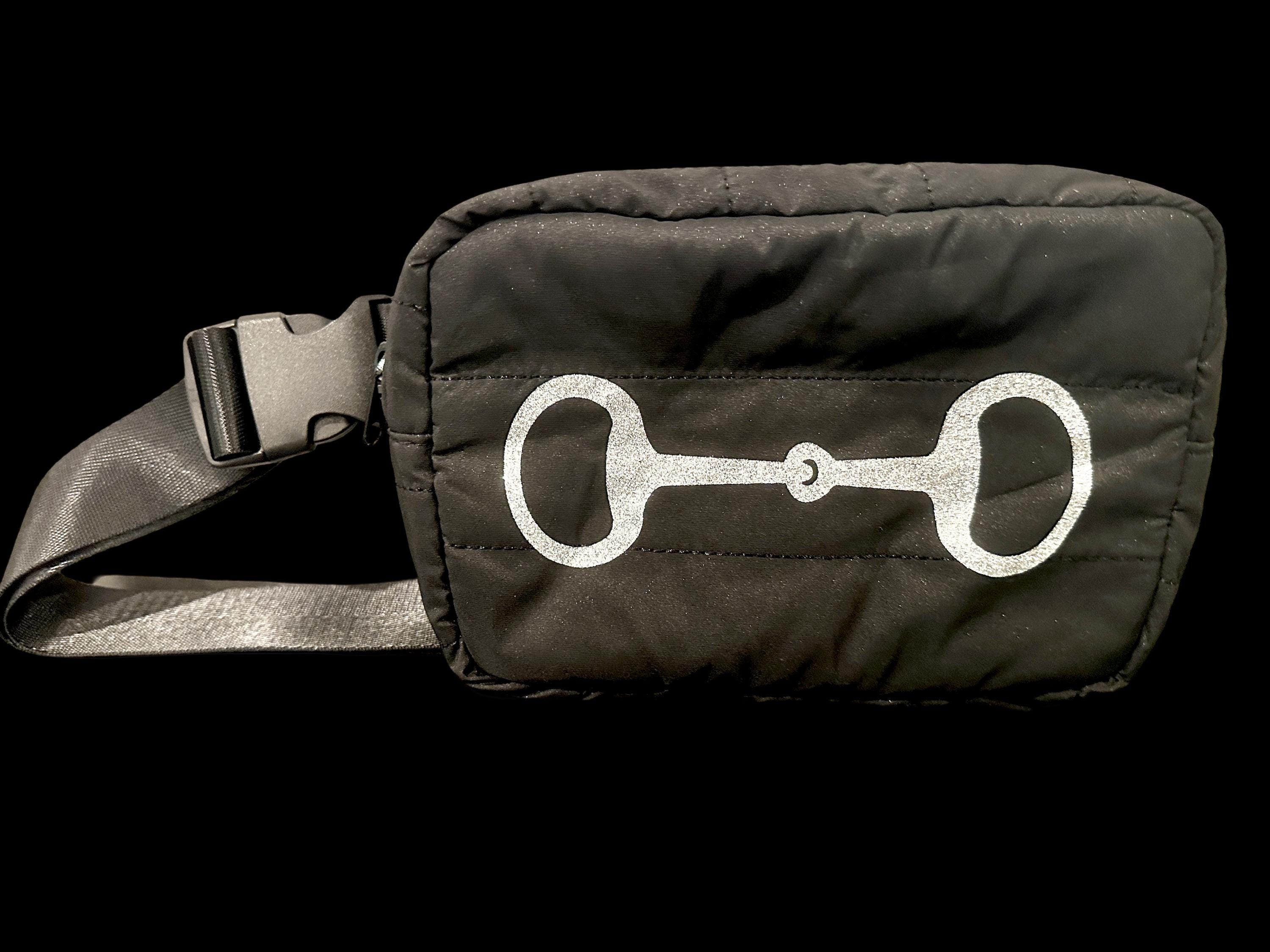 Statement Equestrian Snaffle Bit - Puff Quilted Belt Bag/Bum Bag/FannyPack/Cross Body - Must See!