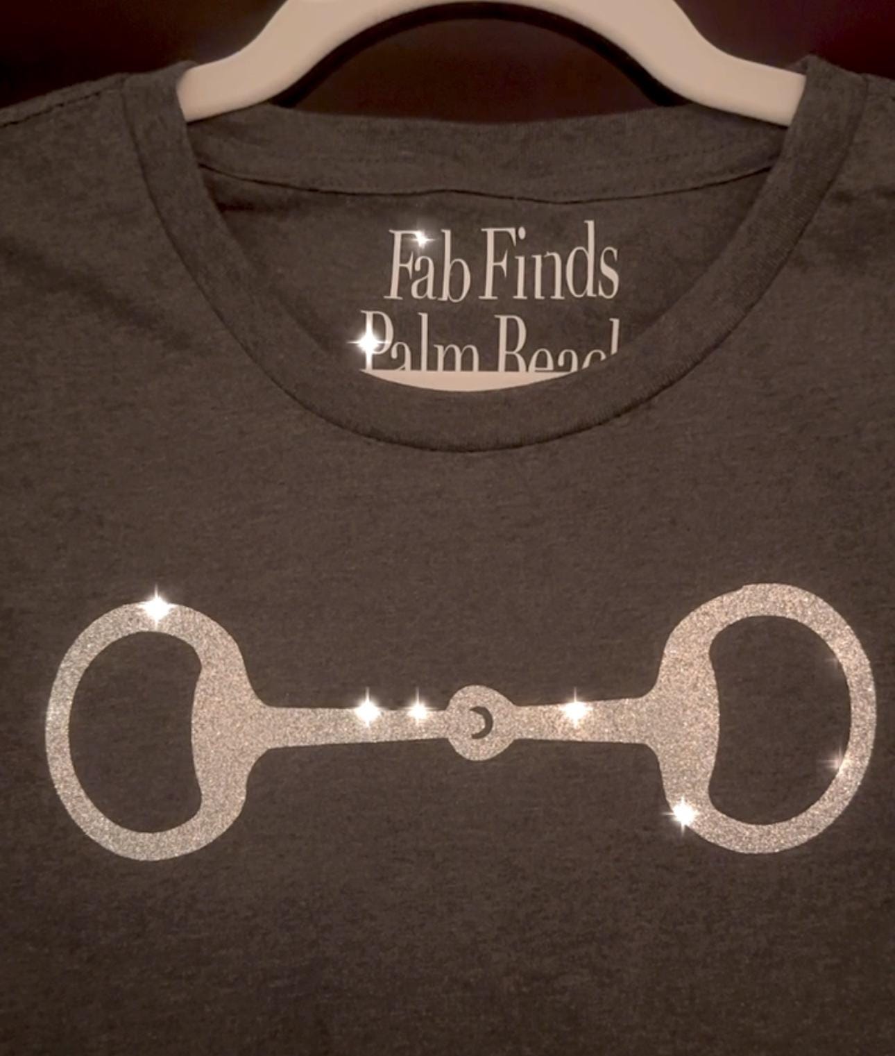 Equestrian Bit Long Sleeve Tee Shirt