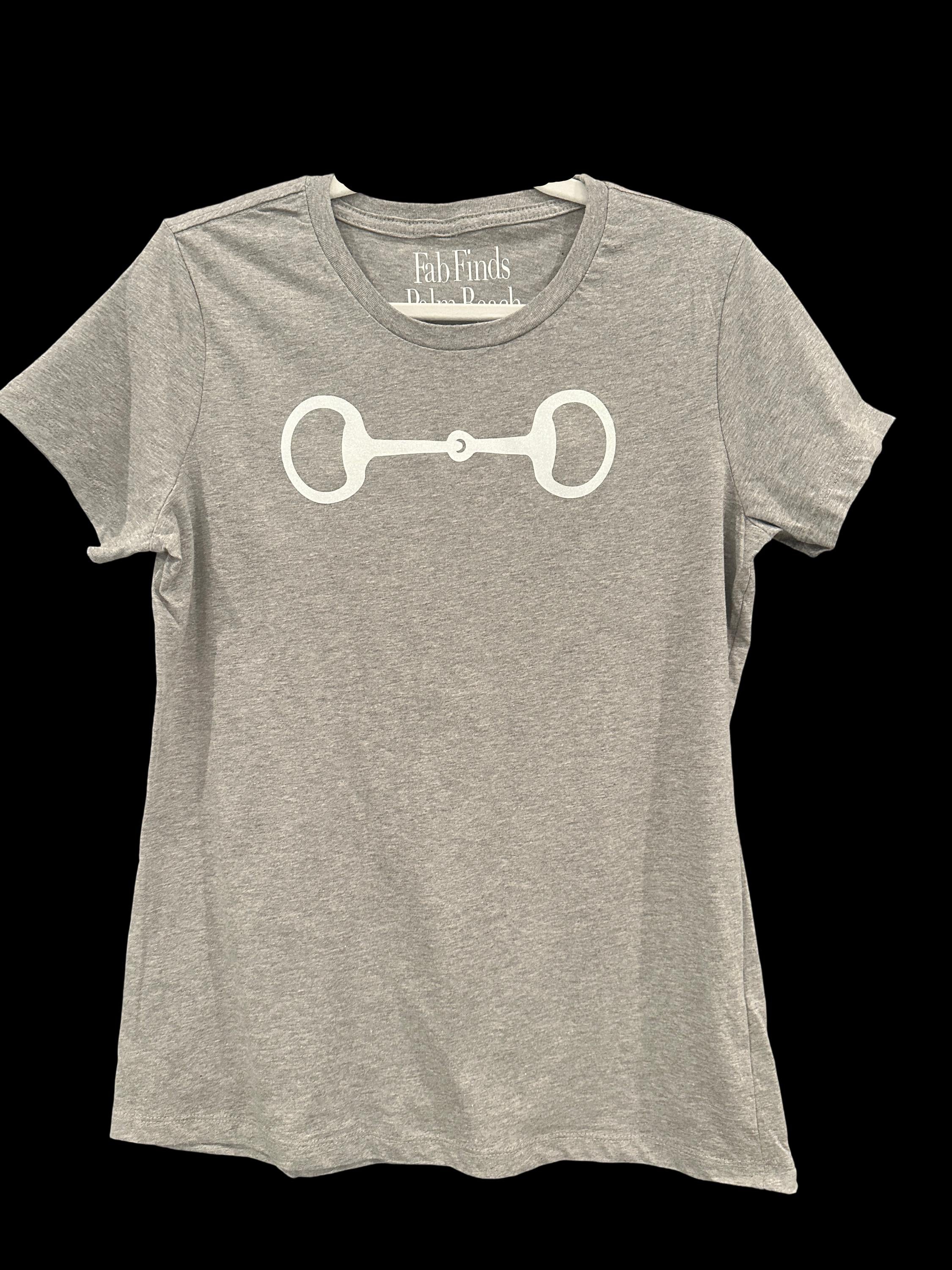 Equestrian Bit Tee: Ladies' Short Sleeve Horse Shirt