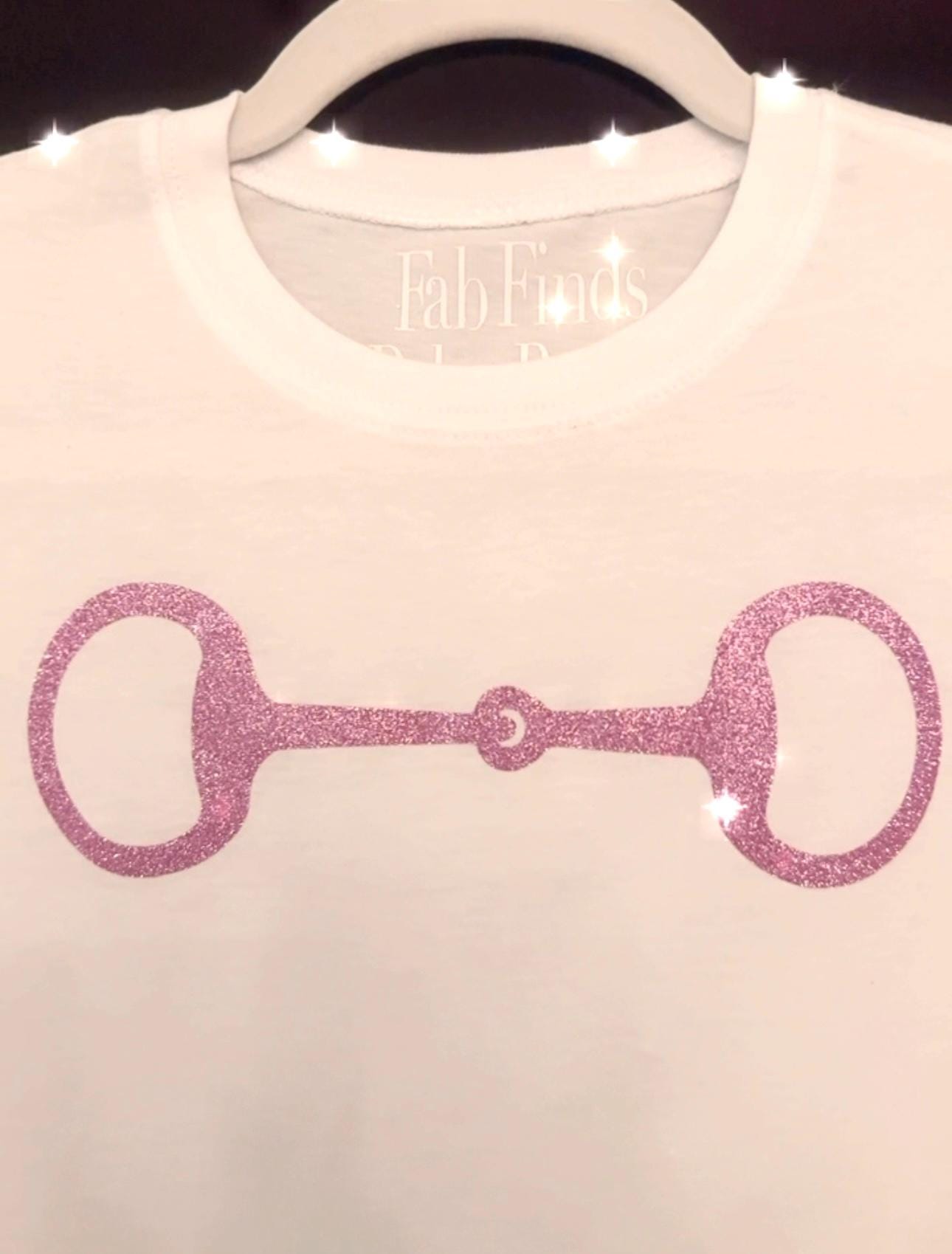 Equestrian Bit Long Sleeve Tee Shirt