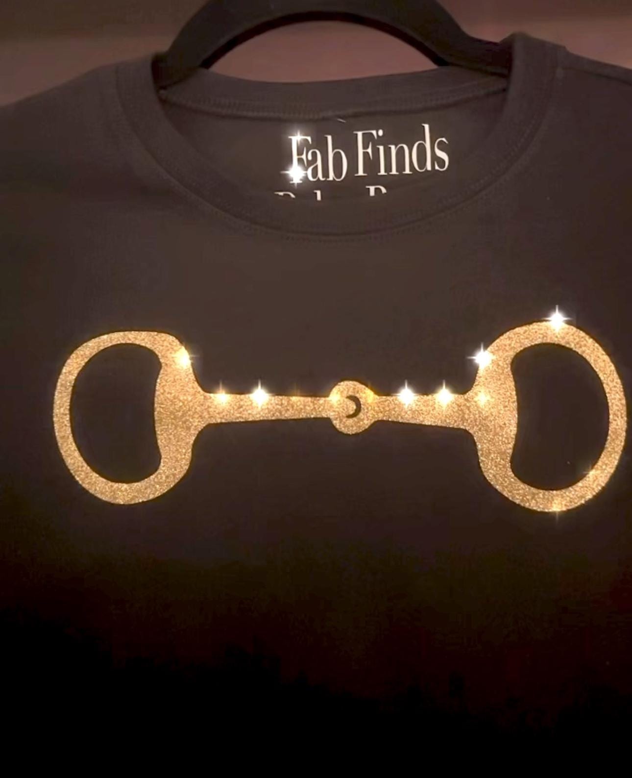 Equestrian Bit Tee: Ladies' Short Sleeve Horse Shirt